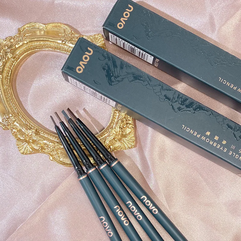 

Eye Brow Pen for Eyebrows Pencil Waterproof Color Double Makeup Cosmetic With Brush Novo Slim Lasting Extremely Art Sketch Brand