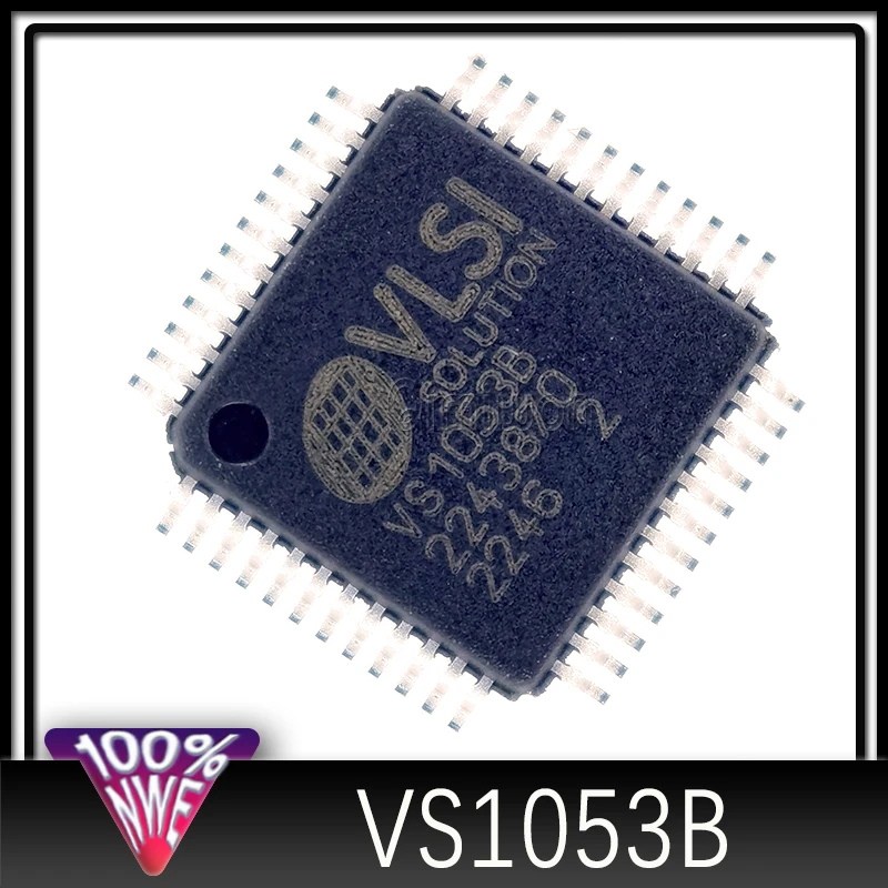 

(5-10piece)100% New VS1053B VS1053B-L QFP-48 Chipset