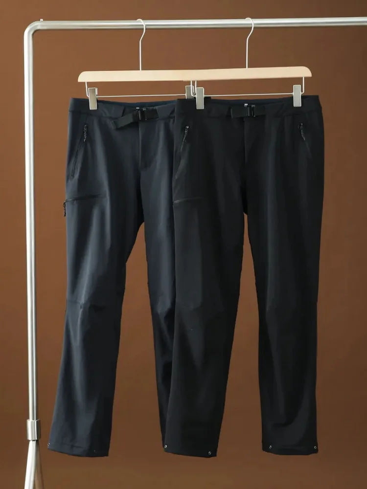 

New Advanced Outdoor Water-Resistant Qui-Dry Breathable Soft ell Men's Sportive Autumn Loose Straight Casual Pants