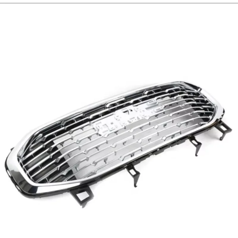 Front Upper Grille Car Chrome Chrome Denali Style for GMC Terrain 2018 2019 2020 2021 Accessories Parts Clip Installation