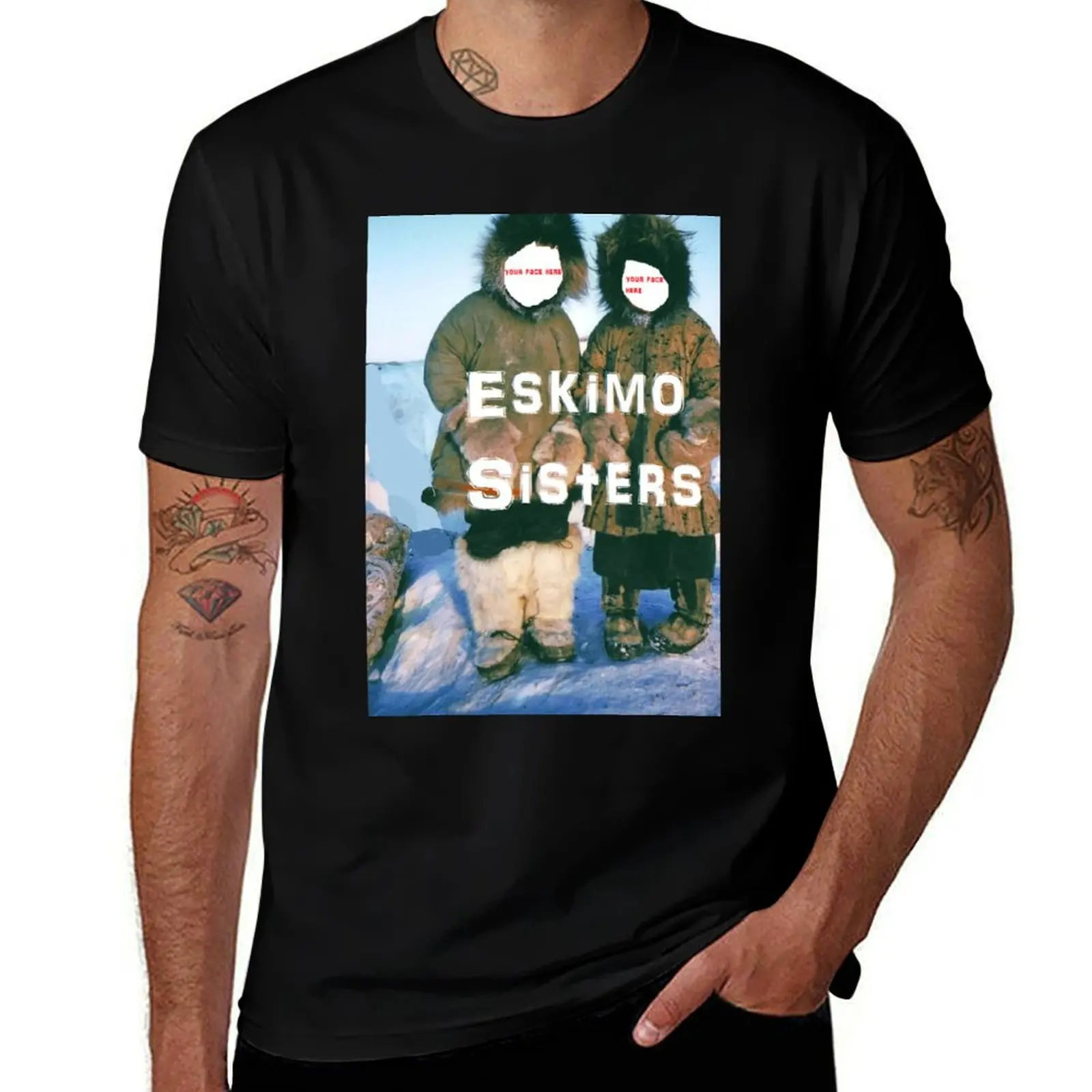 

Eskimo Sisters (Personalized) T-Shirt t shirts cotton 100% anime tshirt T-Shirt
