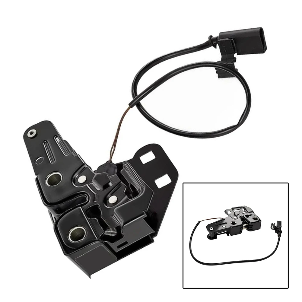 1pcs Black Part Number 8E0823509C Pack Of 1 Black Front Lid Hood Lock Safety Latch Catch For A4 S4 B6 Accessories