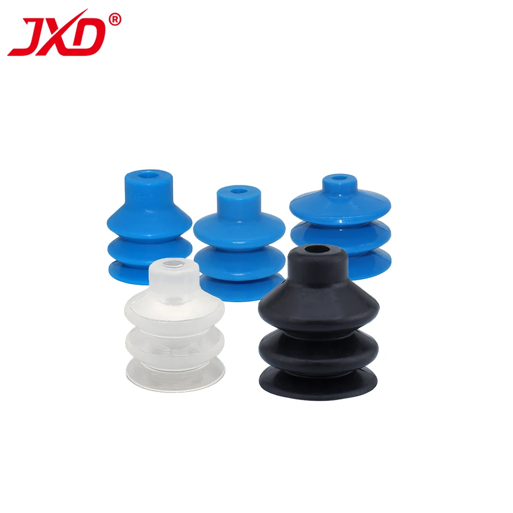 JXD Three-Layer Air-Operated Suction Cup FG Series FG-4/5/9/12/14/18/20/25/32/42/52/62/88 Pneumatic Silicone Vacuum Sucker - Image 4