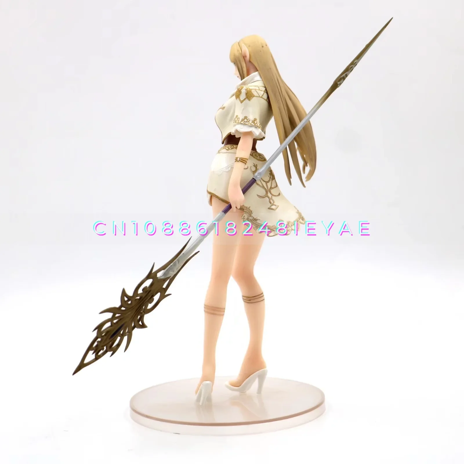 好奇心貿易 リネージュヘブンⅡ ホワイトエルフ 女性魔術師 1/7 スタッフ付きスタンド