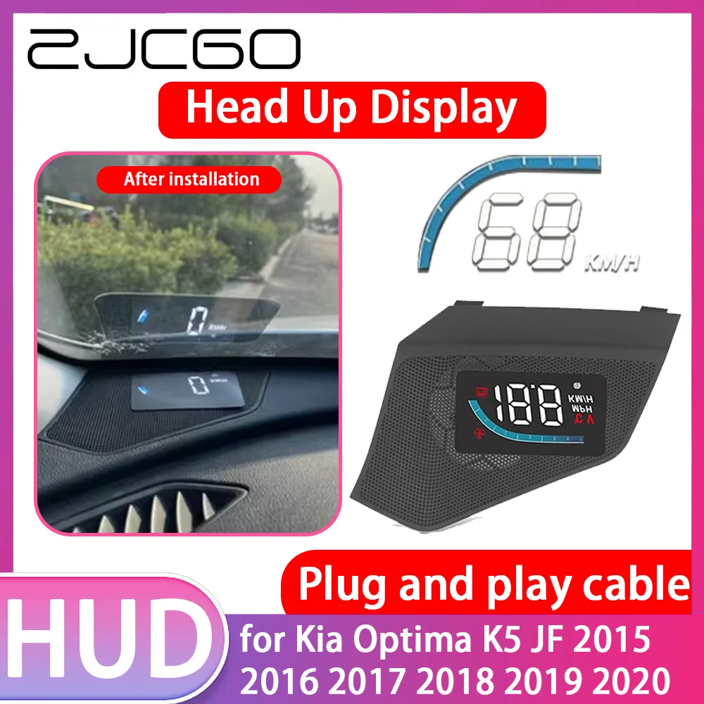 

Car Special Hidden HUD Head Up Display Speedometer Speed Projector Alarm for Kia Optima K5 JF 2015 2016 2017 2018 2019 2020