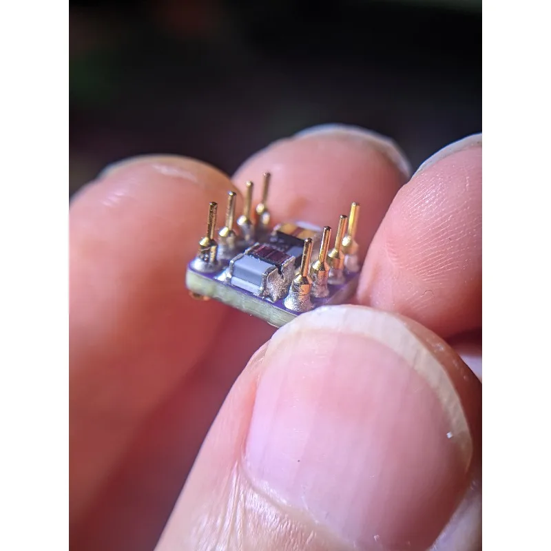 For Dual Op Amp Upgrade Seat, Decoupling Op Amp Seat, Dip8 Pin Hifi Base, Op Amp Upgrade Socket
