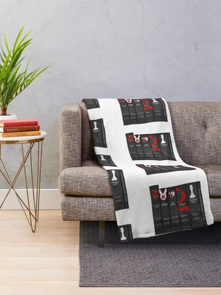 Twilight Book Stack Throw Blanket Sofa Throw Beach Flannel Fabric Blankets For Baby Blankets