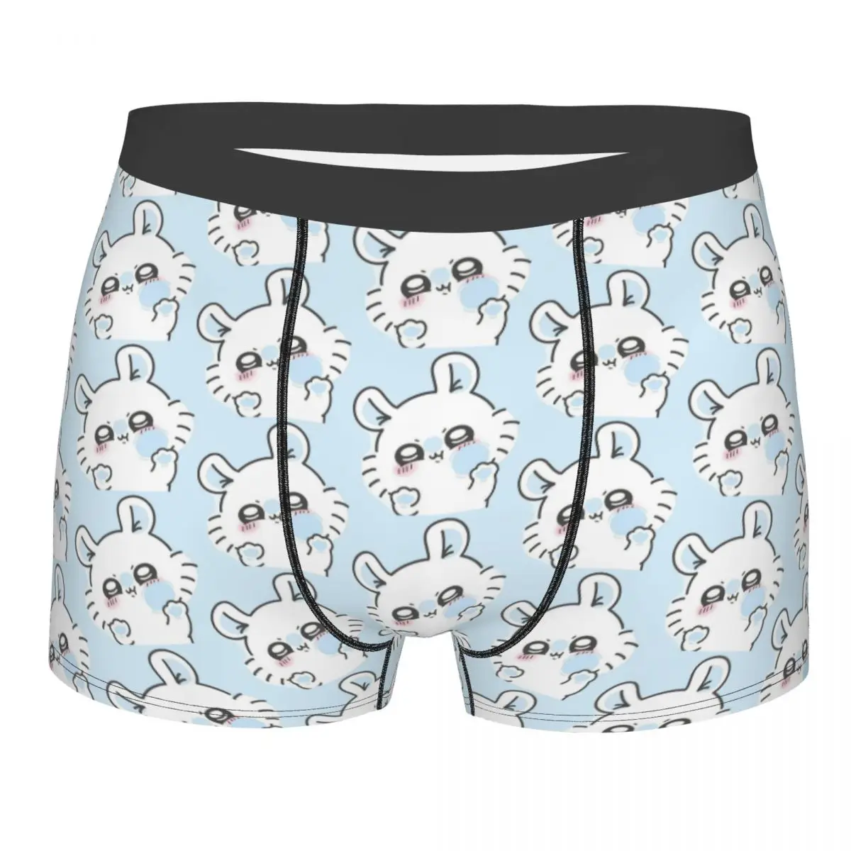

Custom Chiikawa Cartoon Boxer Shorts For Men 3D Printed Underwear Panties Briefs Breathable Underpants