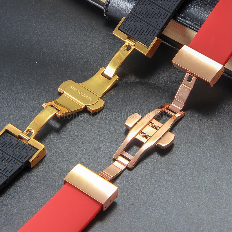 20 مللي متر 21 مللي متر قسط جودة مقاوم للماء Sweatproof حزام ساعة سيليكون ل تيسو T-Touch T091 T121 T047 سوار برتقالي أحمر أزرق