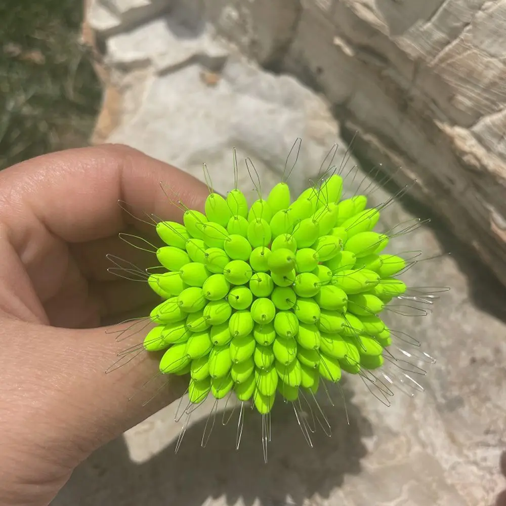 

Competition Fishing Floater Stopper Seven-star Floating Oval Fishing Float Floating Beans Fishing Space Beans Fishing Bobber