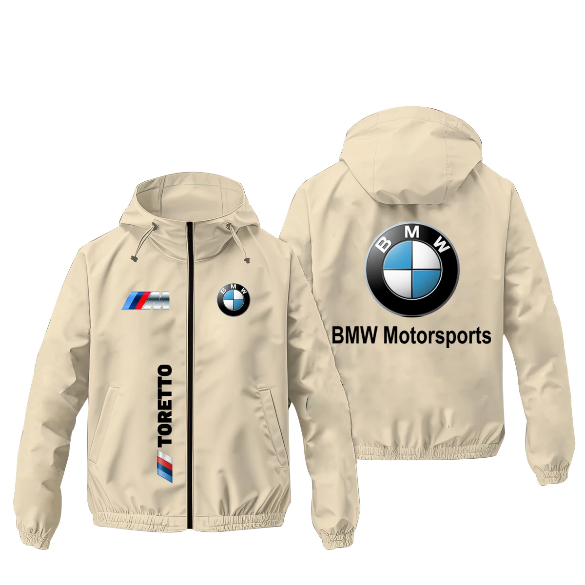 Wiosna Nowa Para BMW Logo Kurtka Motocyklowa Dla Mężczyzn Casual Loose Plus Size BMW Kurtka Top Dla Mężczyzn Z Kapturem Bluza Full Zip