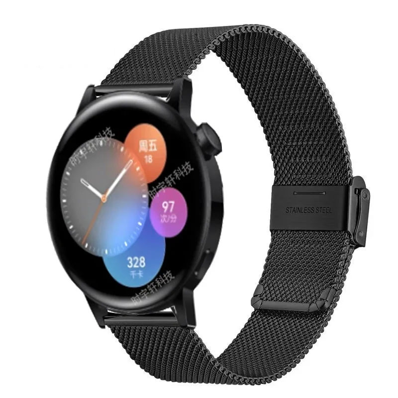 20mm Milanese Strap For Huawei Watch GT2 GT 3 42mm Bracelet Quick Release Wristband For Huawei GT3 Pro/Honor Magic 2 Woman Band