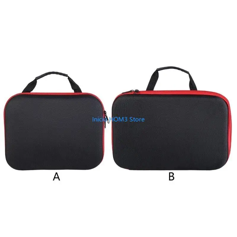 A5YD Drill Tool Bag Storage Case with Handle, Electric Grinder Drill Zippers Pouches