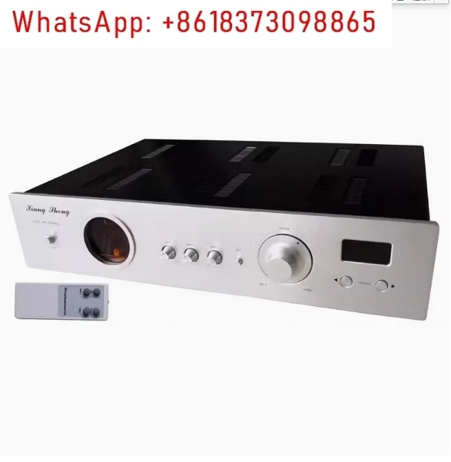 Новейший высококачественный вакуумный предусилитель XiangSheng 728A 12AT7 12AU7, стерео HiFi предусилитель, аудиоламповый предусилитель, пульт дистанционного управления Новейший высококачественный вакуумный предусилитель XiangSheng 728A 12AT7 12AU7, стерео HiFi предусилитель, аудиоламповый предусилитель, пульт дистанционного управления