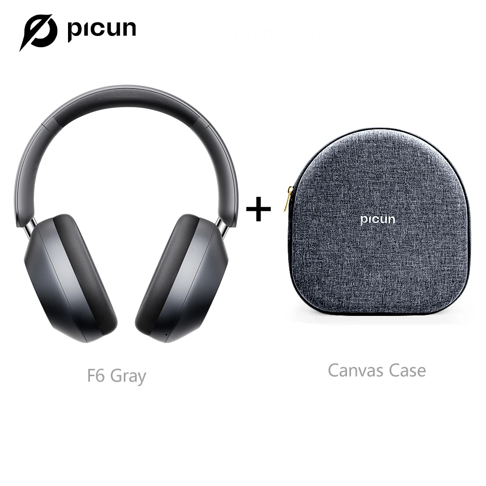 Picun F6 アクティブノイズキャンセリング Bluetooth ヘッドセット高