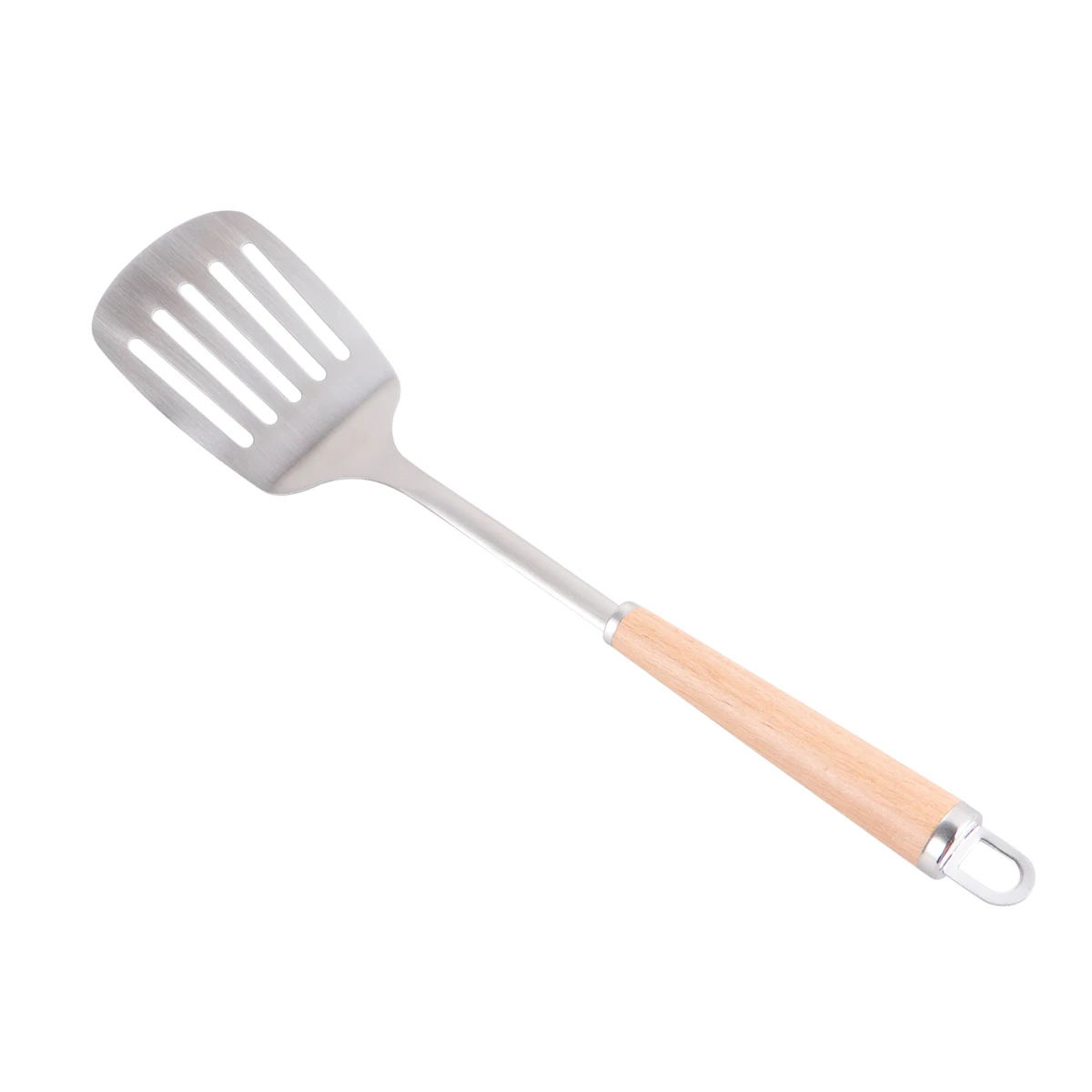 

Stainless Steel 304 Grade Spatula Turner Slotted Turner Ergonomic Slotted Shovel For Cooking Handle Flexible Edge Easy Clean