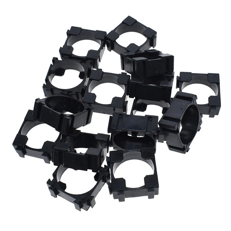 100PCS 18650 Li-Ion Battery Holder Bracket Portable Cylindrical Cell Holder For DIY Battery Projects