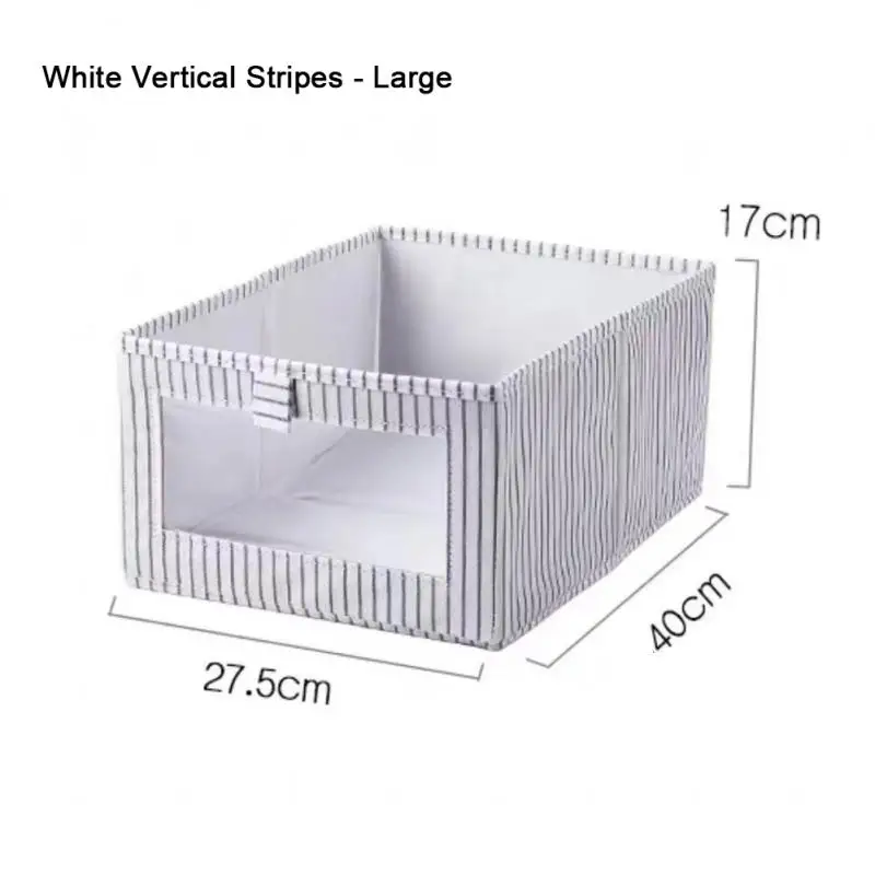 2023 Foldable Storage Box Foldable Storage Box Non-woven Fabric Storage Box Non-woven Fabric Storage Organizers Japanese Style