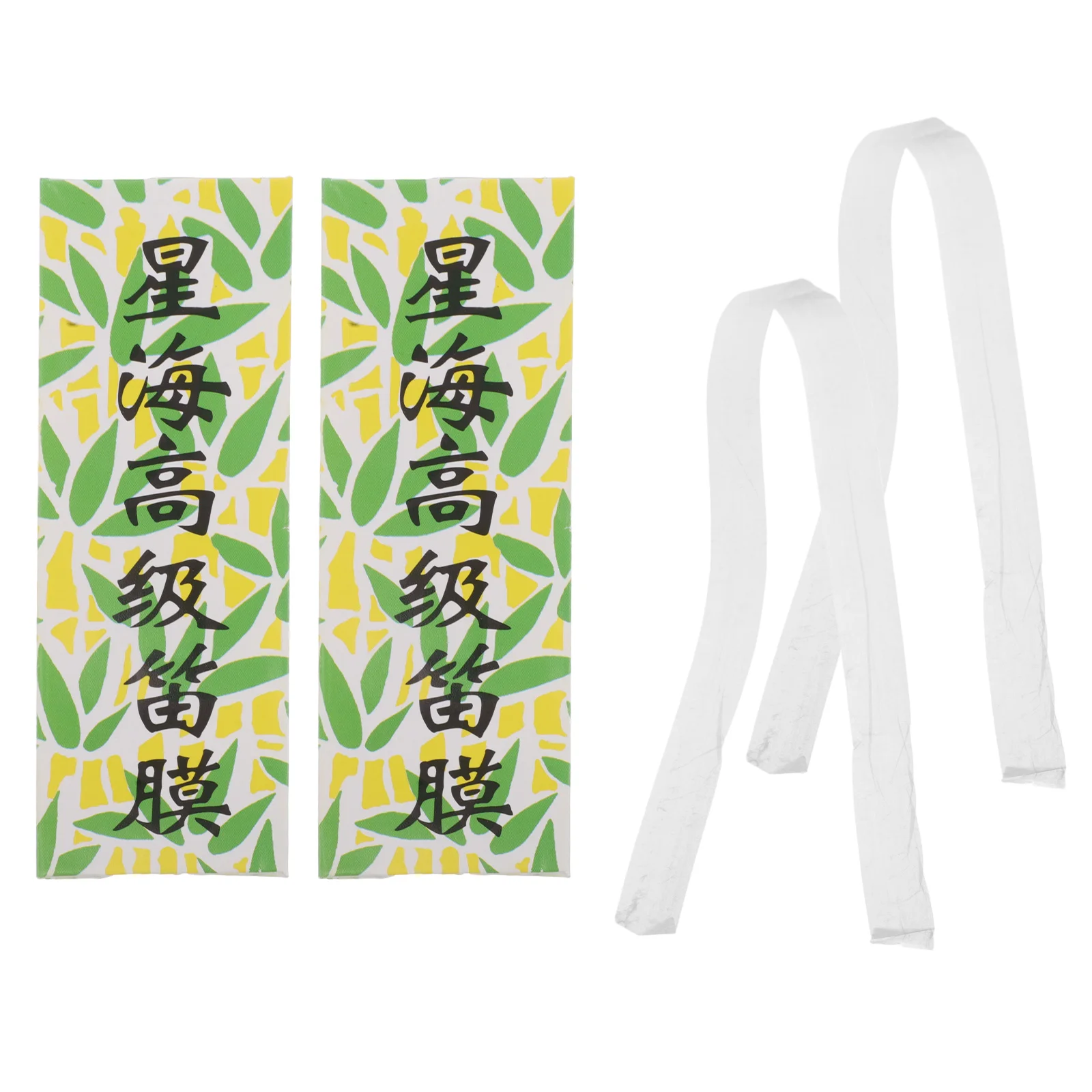 

Bamboo Flute Membrane 2 Bags Reed Transparent Durable Practice School Music Training Beginner Flute Instrument Wood Kids