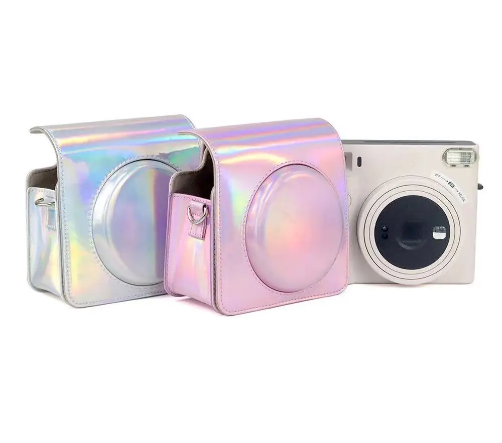 Funda protectora cuadrada para cámara SQ1, funda protectora transparente para Fujifilm Instax Square SQ1