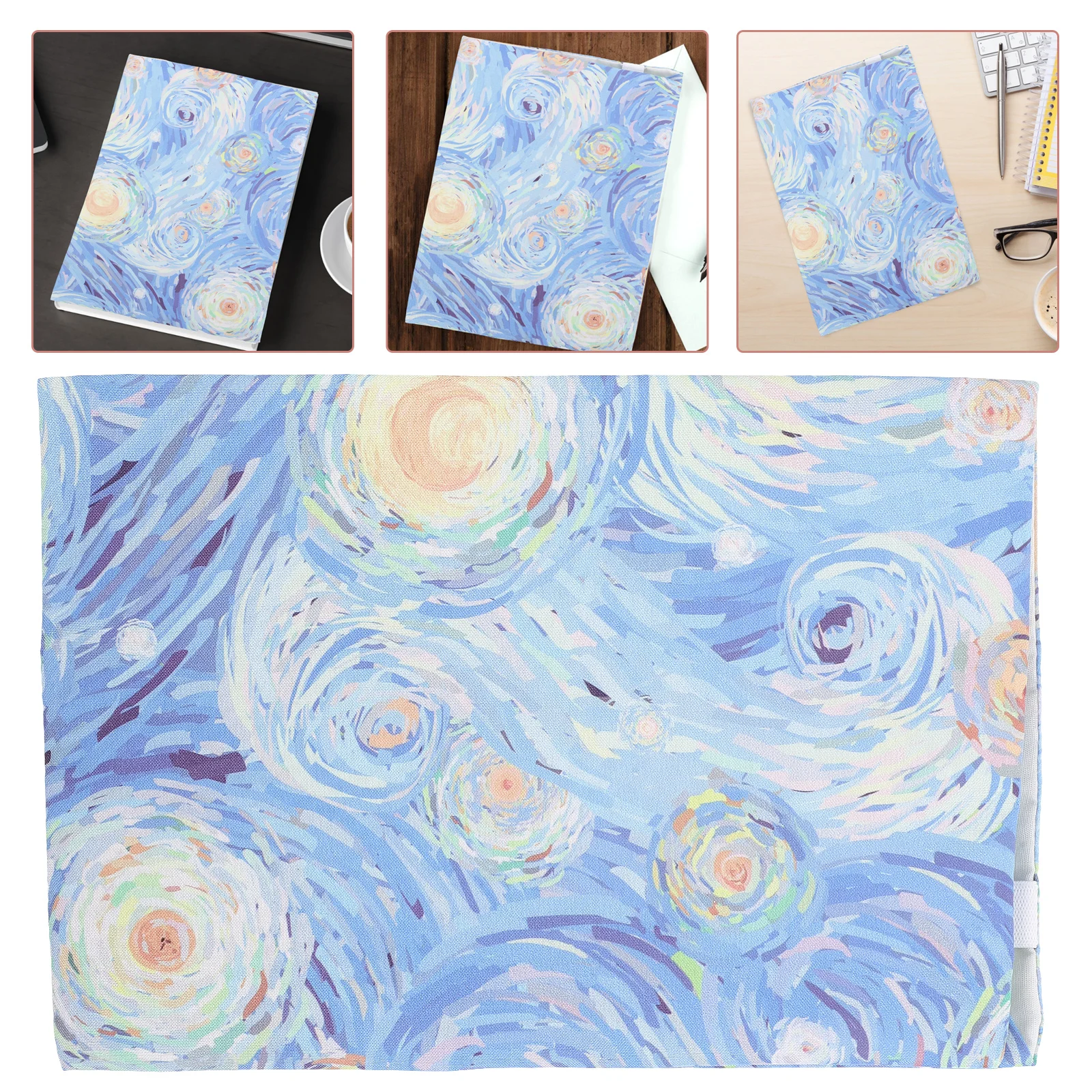 

H made Cover Protector A5 Cloth Material Creative Sleeve Decorative Stylish Book Protector Stylish Durability Book Decor