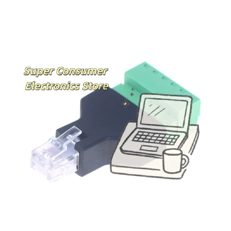adaptador-de-bloco-terminal-plug-play-para-cctv-converte-rj45-para-terminais-de-parafuso-saida-rj12