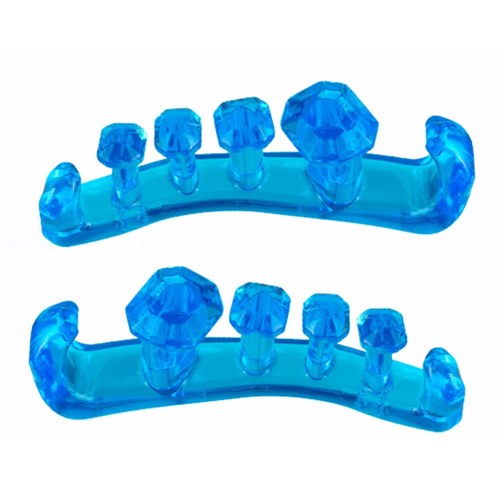 Siliconen Teenseparator Teennagelverdeler Stress Relief Orthopedische Teen Spacer Gel Teenspreider voor overlappende hamerteen