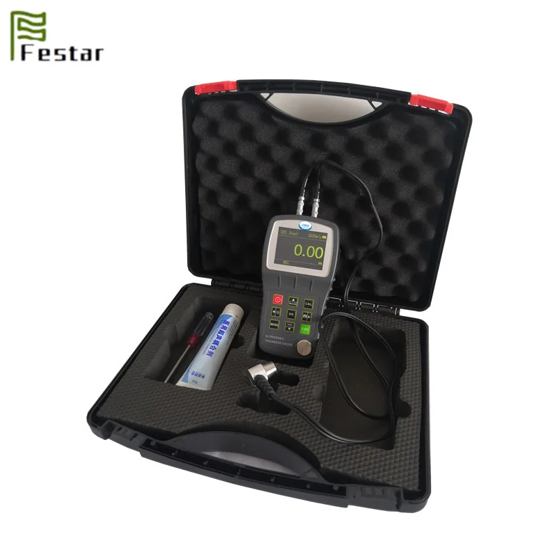 Digital Ultrasonic Car Paint Thickness Gauge Handheld Metal Tester with High Precision Coating Measurement