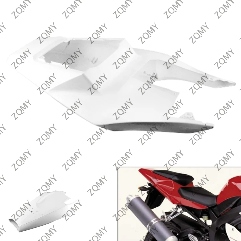 

Motorcycle Tail Rear Fairing Cover Bodykits Bodywork For Yamaha YZF R1 2002 2003 Injection Mold ABS Plastic Unpainted White