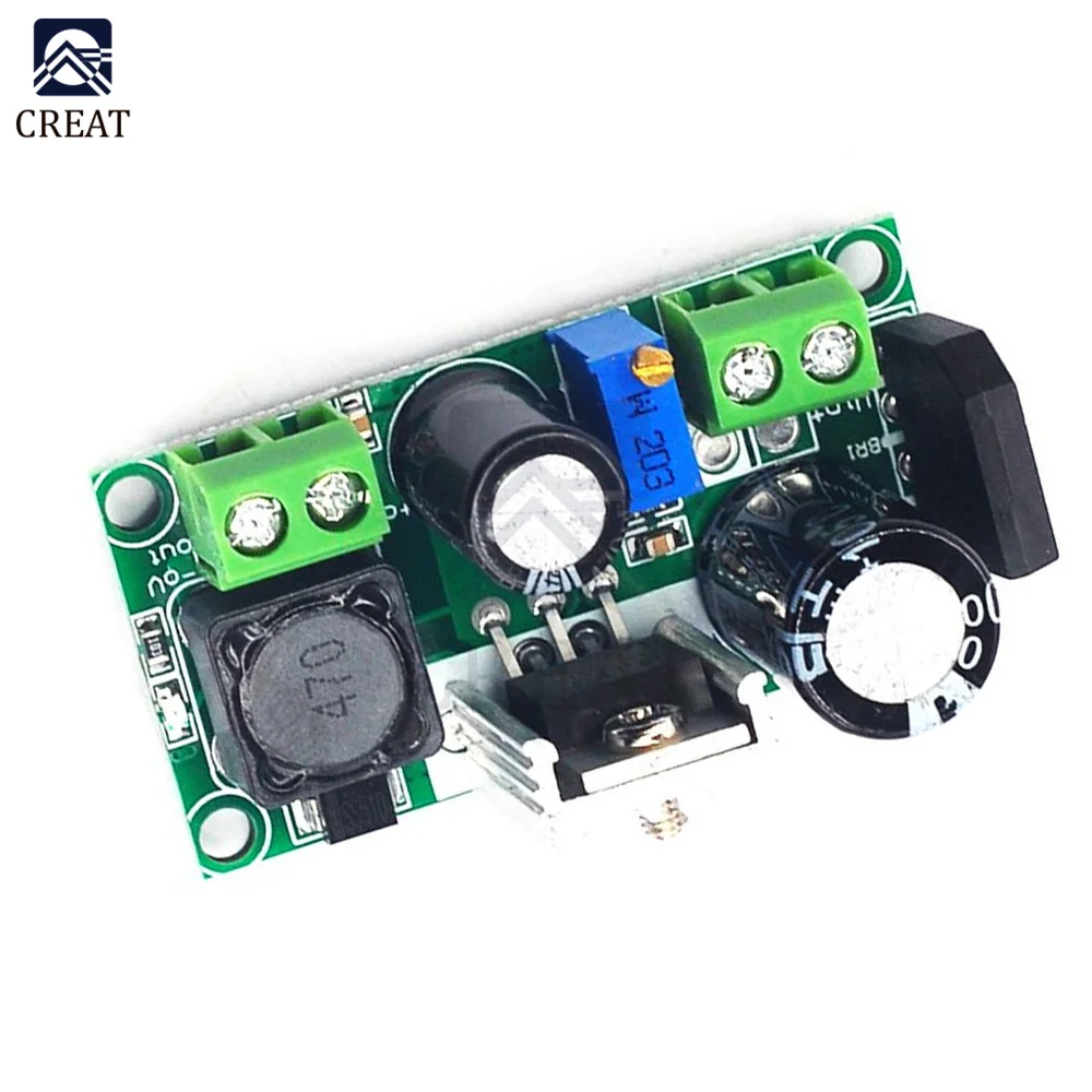 Low Voltage AC-DC Step-down Power Supply Module DC-DC Adjustable Regulated Power Supply LM2596HV Power Supply Module