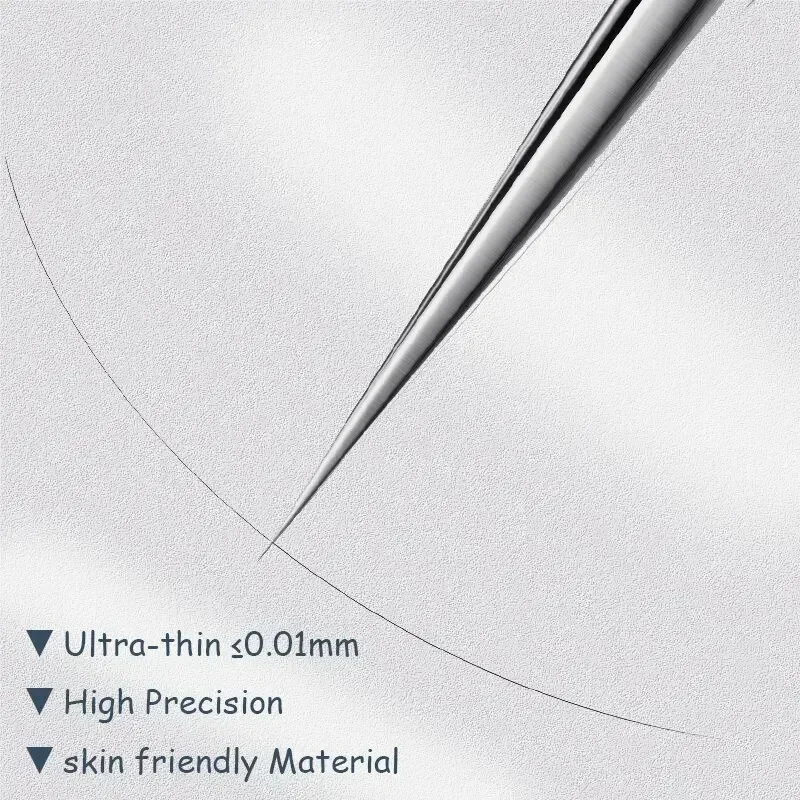 1/11Pcs Ultra-Fine No. 5 Acne Pimples Cell Acne Blackhead Clip Tweezers Beauty Salon Special Acne Needle Facial Care Tool