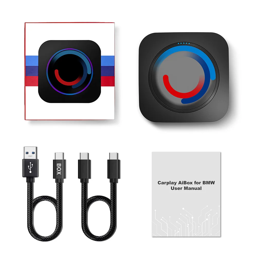 iHeylinkit 8+128GスマートAIボックス ワイヤレスCarPlayアダプター