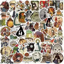 10/50PCS Cartoon Animation Over the Garden Wall Sticker Cute Graffiti DIY Luggage Cup Notebook Skateboard Waterproof Decal Toy