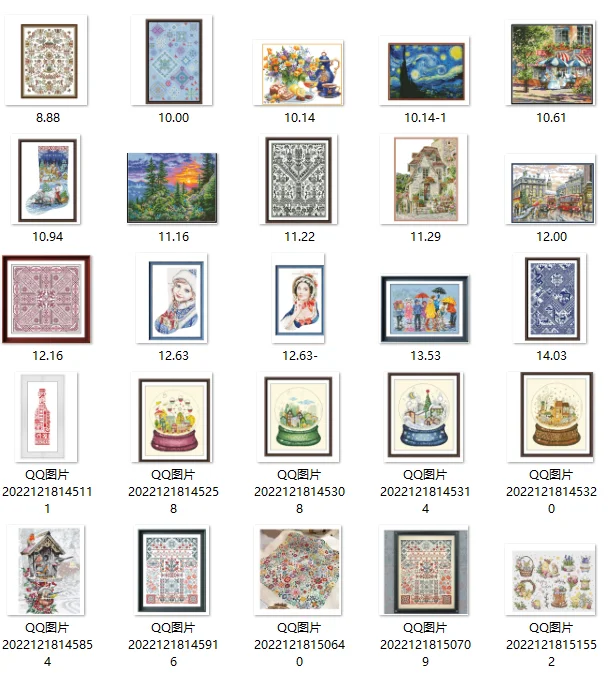 

World is waiting cross stitch kit cotton thread 18ct 14ct 25ct 32ct unprint canvas stitching embroidery DIY wall decor