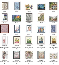 World is waiting cross stitch kit cotton thread 18ct 14ct 25ct 32ct unprint canvas stitching embroidery DIY wall decor