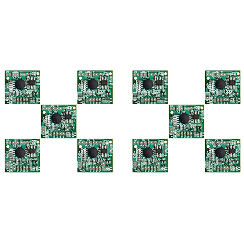 Hot-10PCS 30S Secondi Scheda di riproduzione vocale Biglietto di auguri elettronico Registratore Modulo audio Chip Musica parlante Registrabile