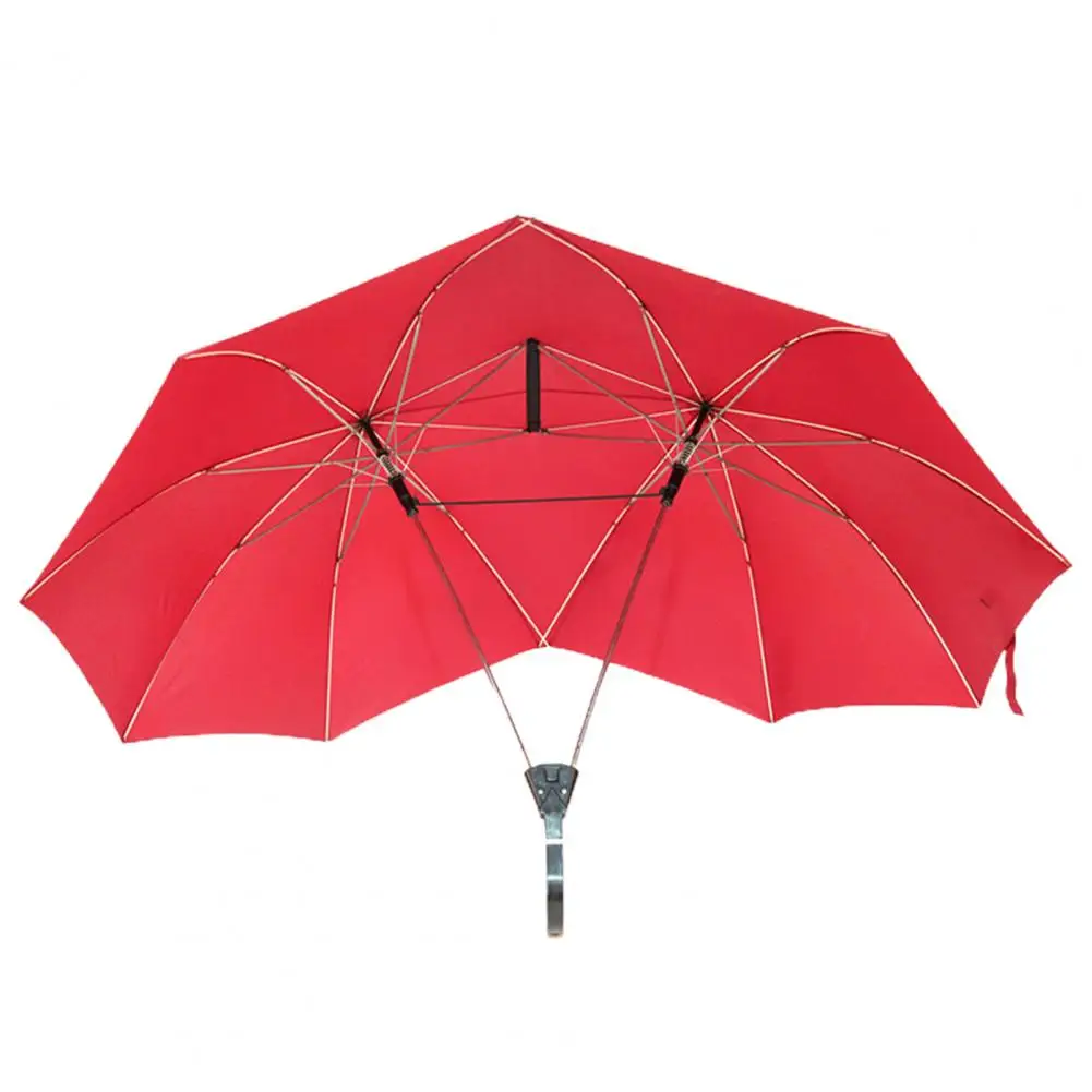 Convenient Umbrella Manual Closing Double Umbrella Large Area Coverage Sun Couple Umbrella Rain roof 