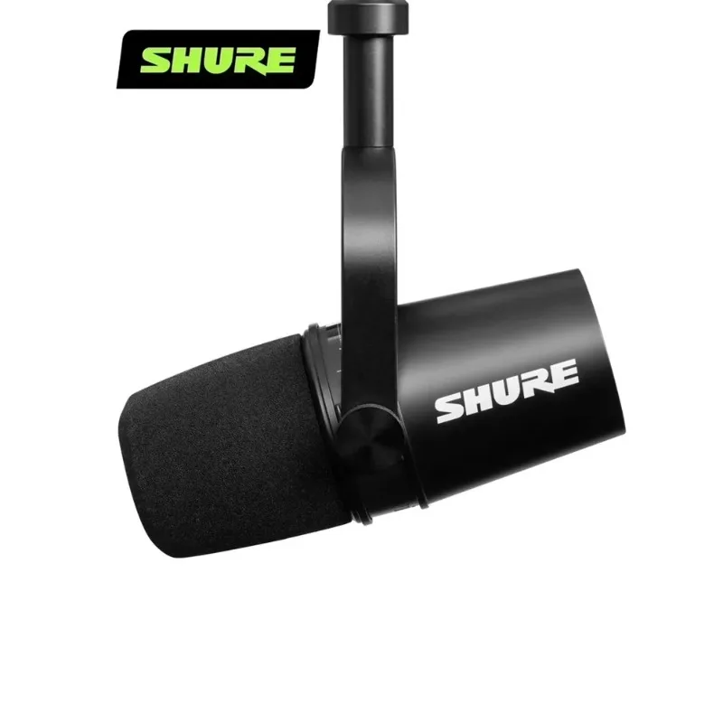 Shure MV7 Hybrid USB/XLR Dynamic Microphone Outdoor Live Selectable Frequency Response Built-in Sound Card Microphone Shure MV7