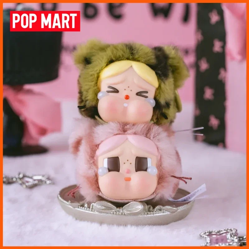 POPMART Crybaby البرية ولكن كتي سلسلة الفينيل قلادة صندوق أعمى اللعب Kawaii أنيمي عمل الشكل Caixa Caja صندوق غامض الدمى