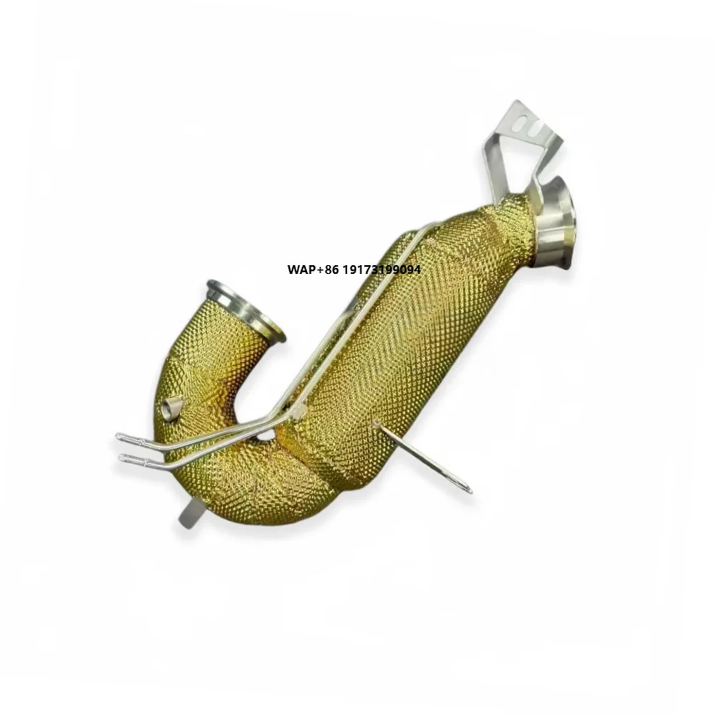 

Custom Sport Catalytic Converter for E300 W214 2.0T With OPF SS304 with Gold Insulated Downspout No Engine Failure