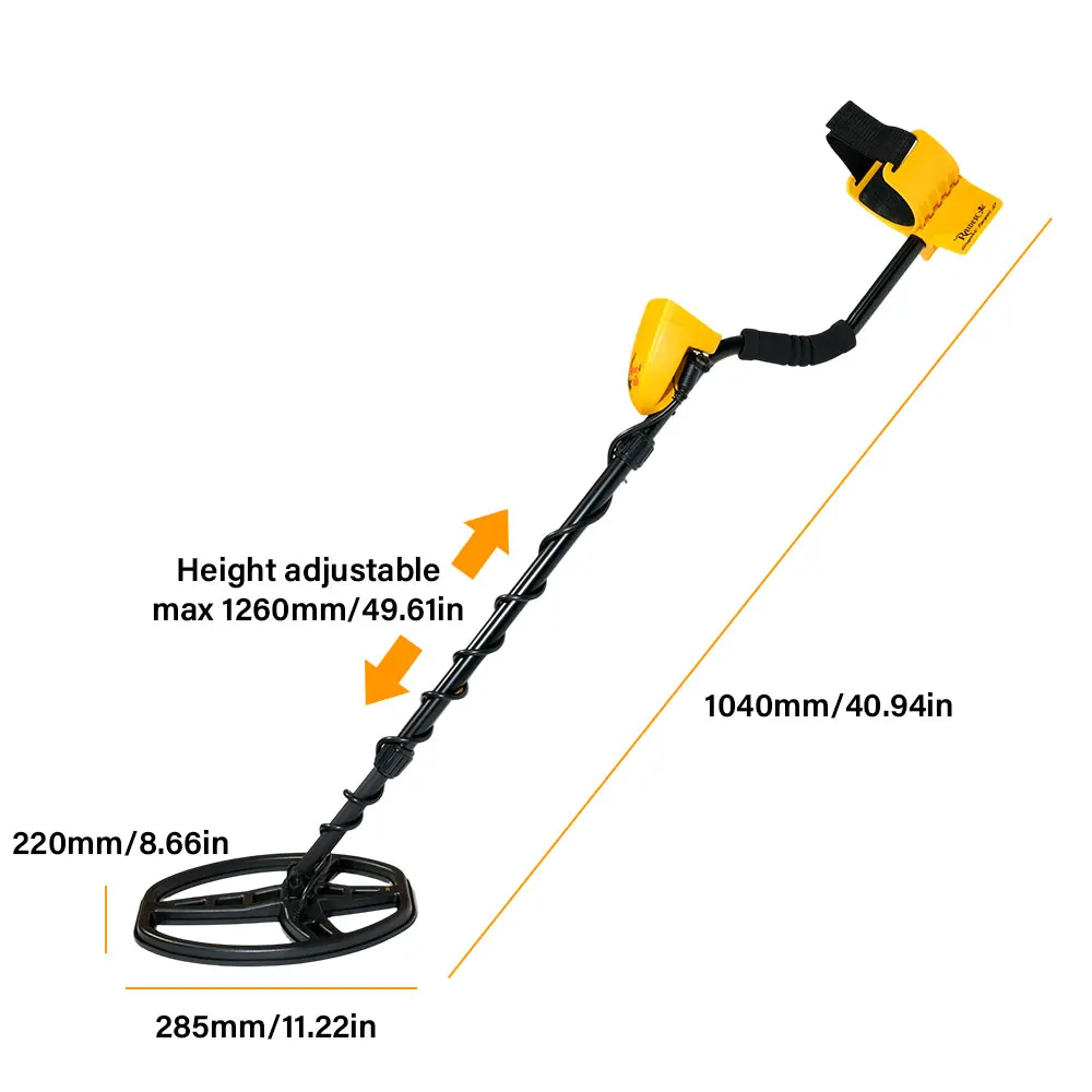 Metalldetektor mit hoher Empfindlichkeit, Goldgräber, professioneller Schatzsucher, Erkennungsausrüstung, Schmuck/Münzen/Gold