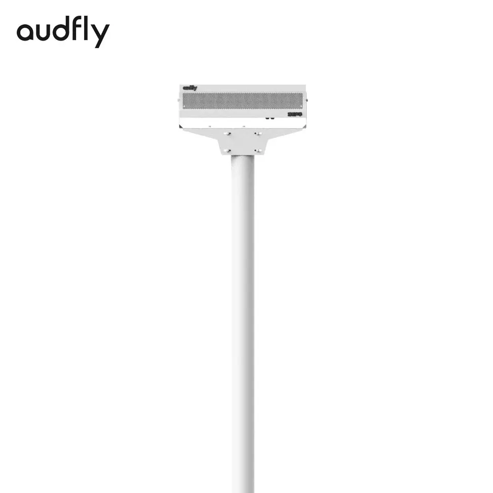 Audfly Beamforming Directional Outdoor Speaker with Metal Shell 20-30 Narrow Angle 10-15dB Drop Beyond 30 Degree Angle