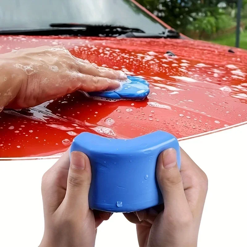 Auto wasch schlamm, Wasch ton, Reinigung von blauem magischem Ton, Auto Auto Clean Clay Bar, Mini-Hand waschanlage