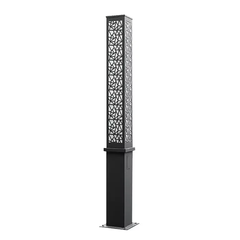 Classic Vintage Outdoor Waterproof Landscape Garden Lights Pole Lamp Post 4m Pole Outdoor Lights