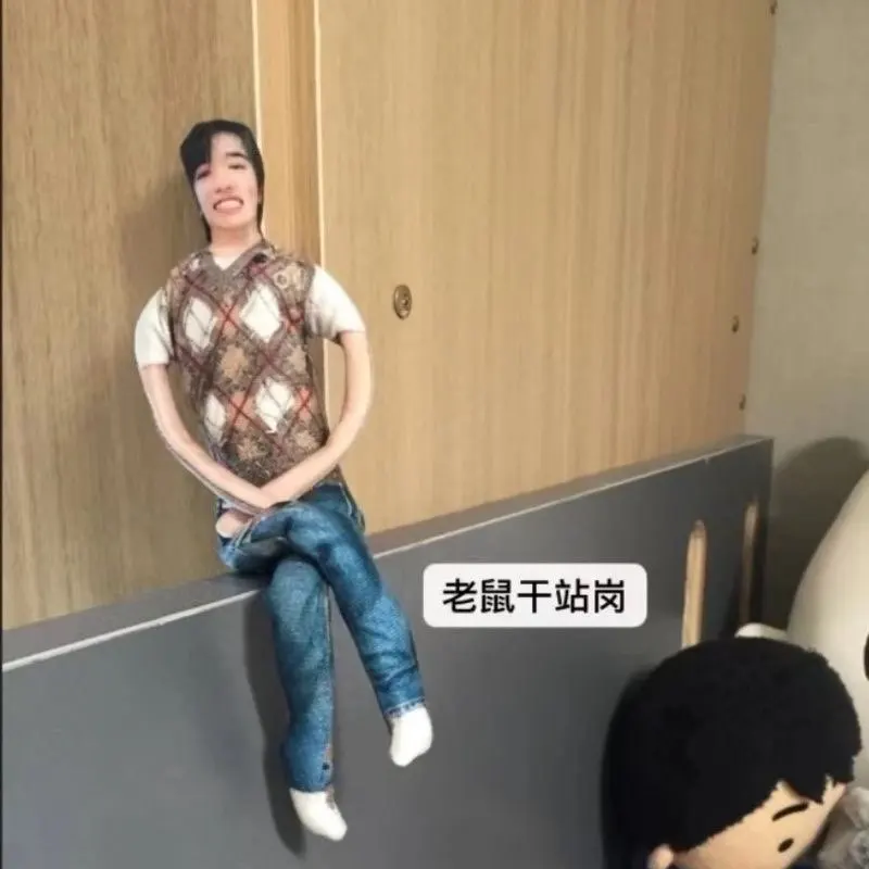 New product: Song Yaxuan Crispy Grandpa Mouse Dry Doll with Clear Iron Wire Skeleton and Limb Separation Abstract Doll view 3