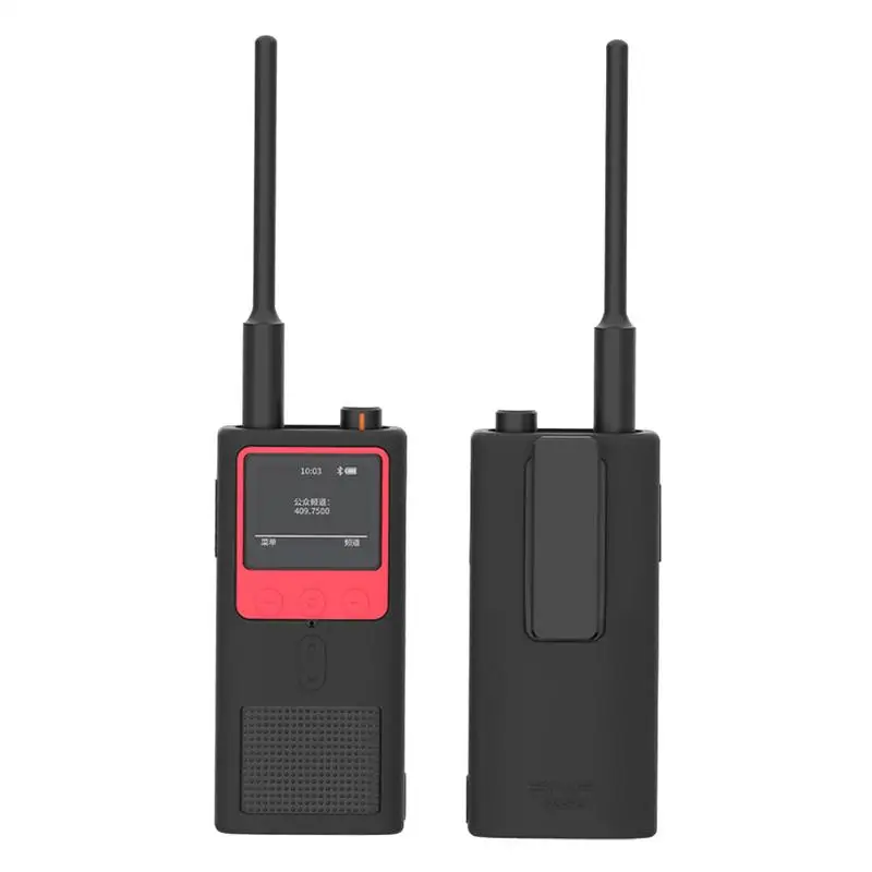 Estojo protetor de silicone Walky Talky, Capa macia shockproof, Estojo protetor