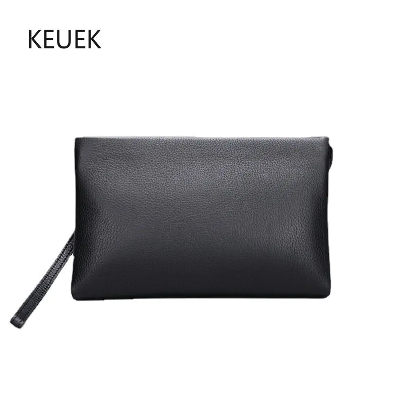 Genuine Leather Clutches Business Casual Men\'s Bag Bolsos Luxury Bolsos Clutch Fashioner Bags