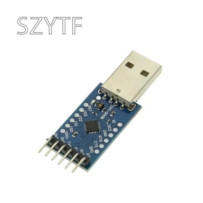 CP2104 moduł USB na TTL USB na moduł szeregowy UART STC Downloader szczotka druciana