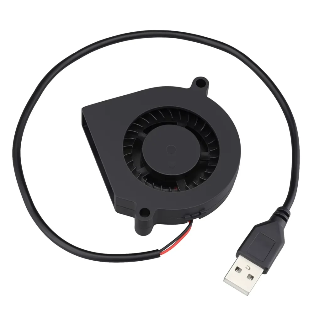 1PC 60mm Computer Case USB Blower Fan 5V 6015 Small Blower Fan for Receiver DVR PlayStation Xbox Computer Cabinet Cooling