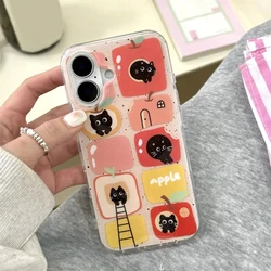 Etui na telefon Little Monster do iPhone'a 16 Fundas iPhone 15 Pro Max 12 13 14 11 Xr Xs 6 7 8 SE 2020 2022 Miękka silikonowa osłona tylna